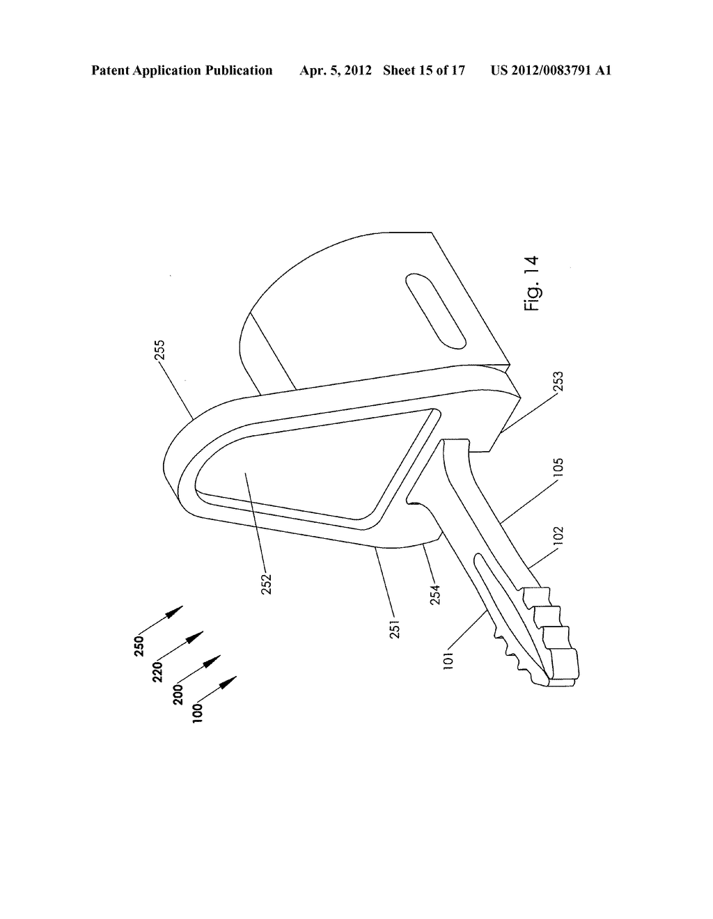 Method and system for storing and inserting an implant - diagram, schematic, and image 16