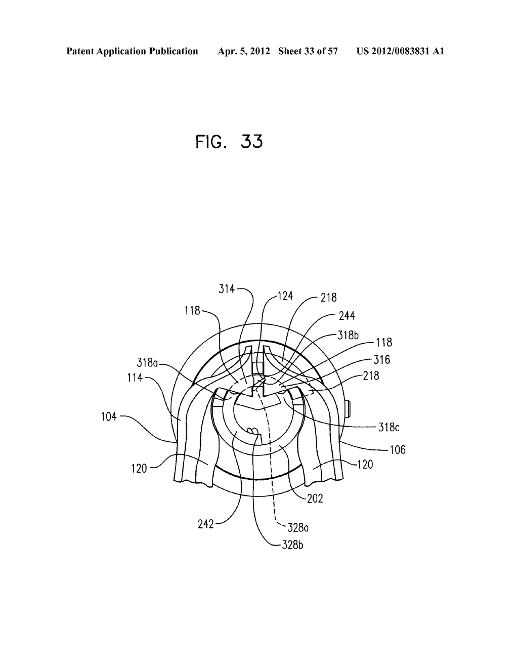 MECHANICAL METHOD AND APPARATUS FOR SEQUENTIAL TISSUE FASTENING - diagram, schematic, and image 34