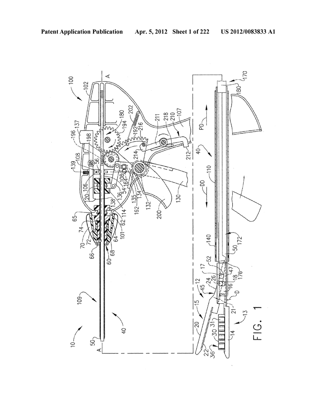 STAPLE CARTRIDGE COMPRISING A RELEASABLE PORTION - diagram, schematic, and image 02