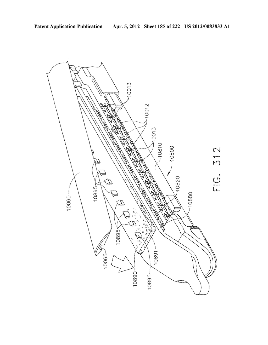 STAPLE CARTRIDGE COMPRISING A RELEASABLE PORTION - diagram, schematic, and image 186