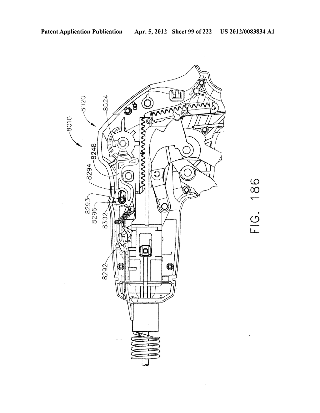 COMPRESSIBLE STAPLE CARTRIDGE COMPRISING ALIGNMENT MEMBERS - diagram, schematic, and image 100