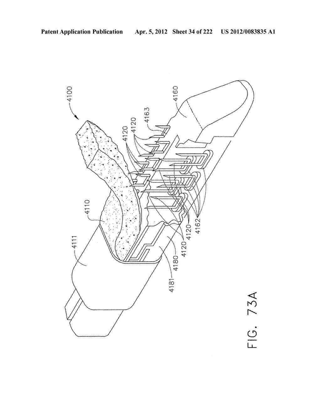 STAPLE CARTRIDGE COMPRISING A TISSUE THICKNESS COMPENSATOR - diagram, schematic, and image 35