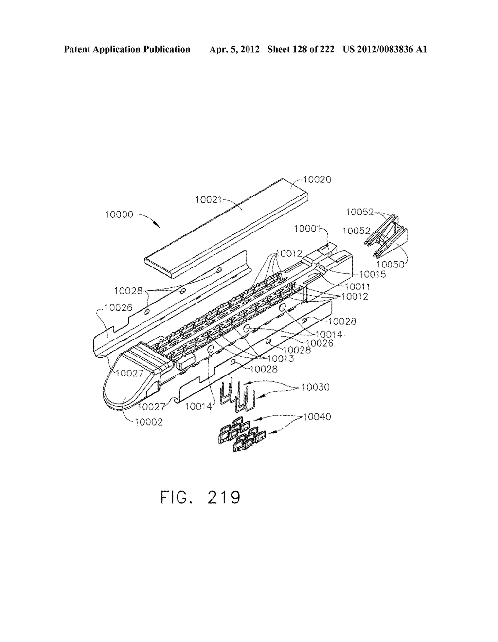 STAPLE CARTRIDGE COMPRISING AN ADJUSTABLE DISTAL PORTION - diagram, schematic, and image 129