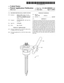 METHOD FOR POLYAXIAL SCREW SYSTEM diagram and image