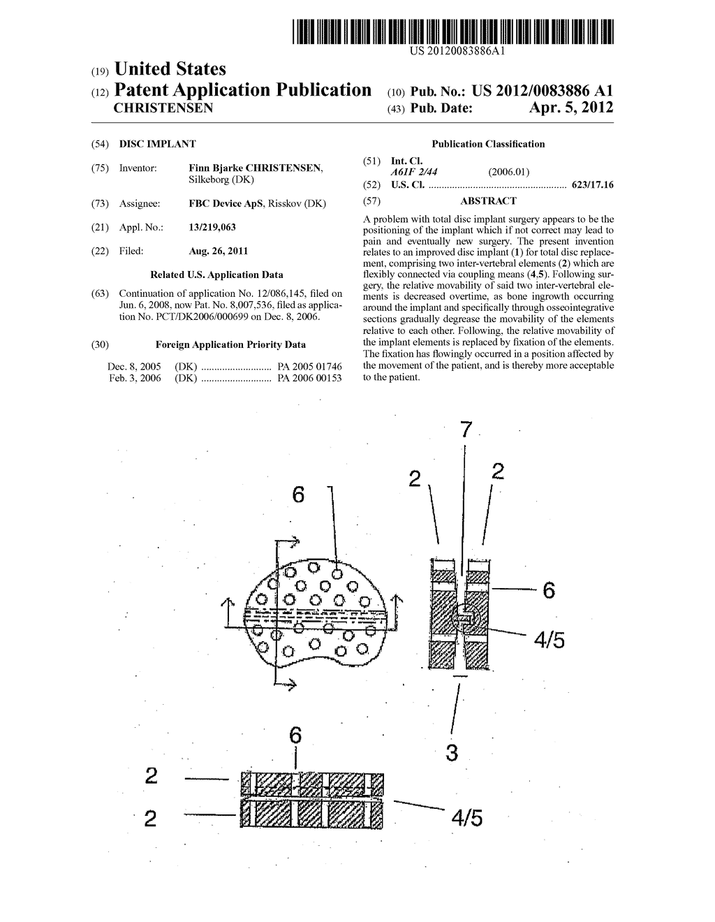 Disc Implant - diagram, schematic, and image 01