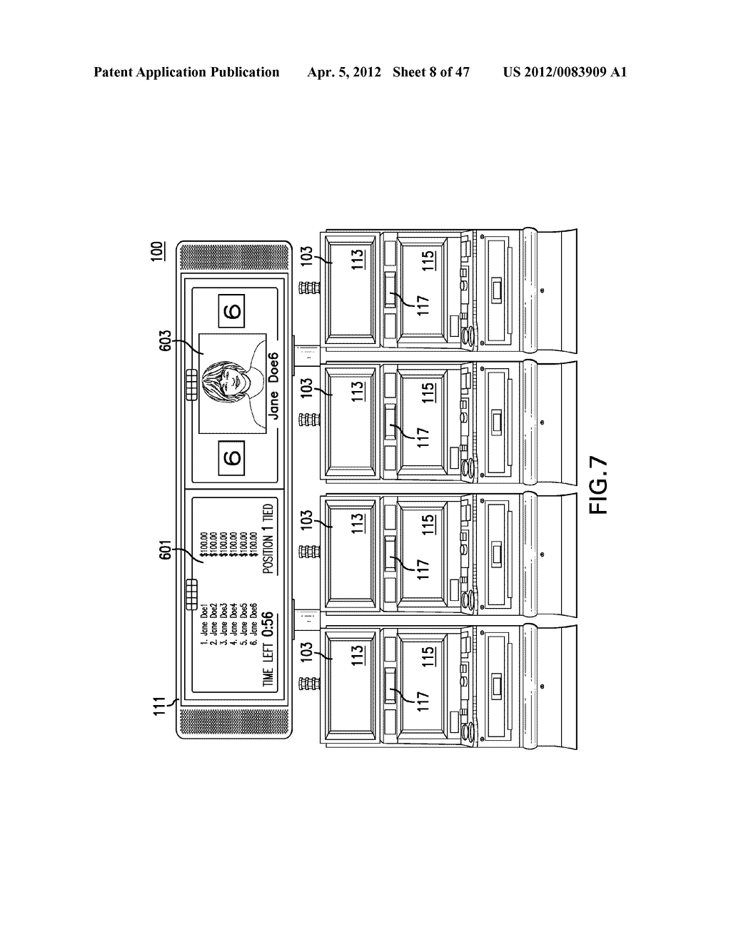 TOURNAMENT GAME, GAMING MACHINE, GAMING SYSTEM AND METHOD WITH A     PLAYER-INTERACTIVE BONUS FEATURE - diagram, schematic, and image 09