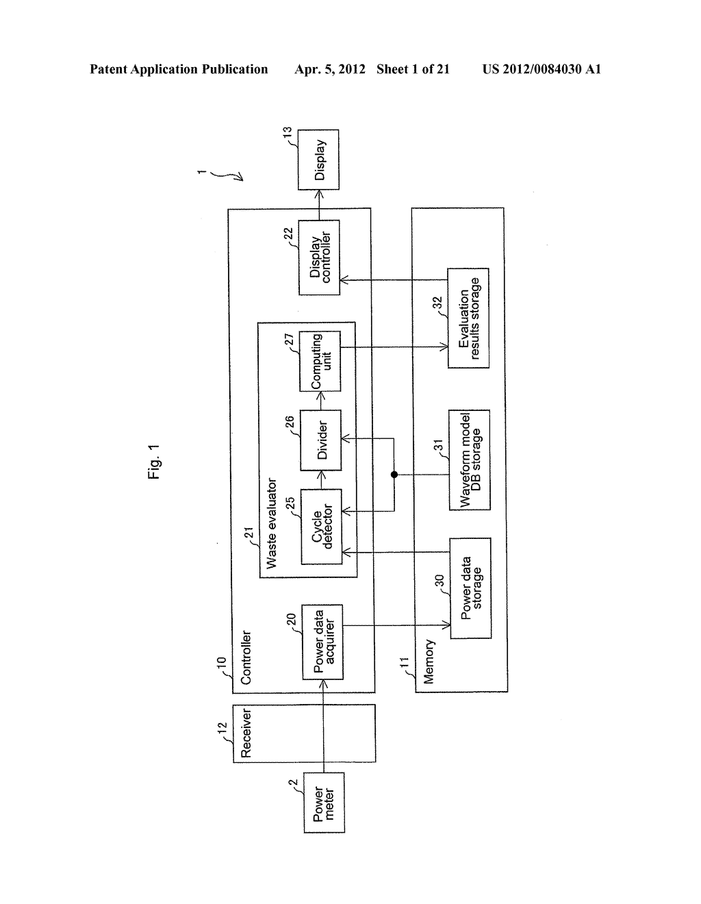 ENERGY MONITORING DEVICE AND CONTROL METHOD THEREFOR, AND ENERGY     MONITORING PROGRAM - diagram, schematic, and image 02
