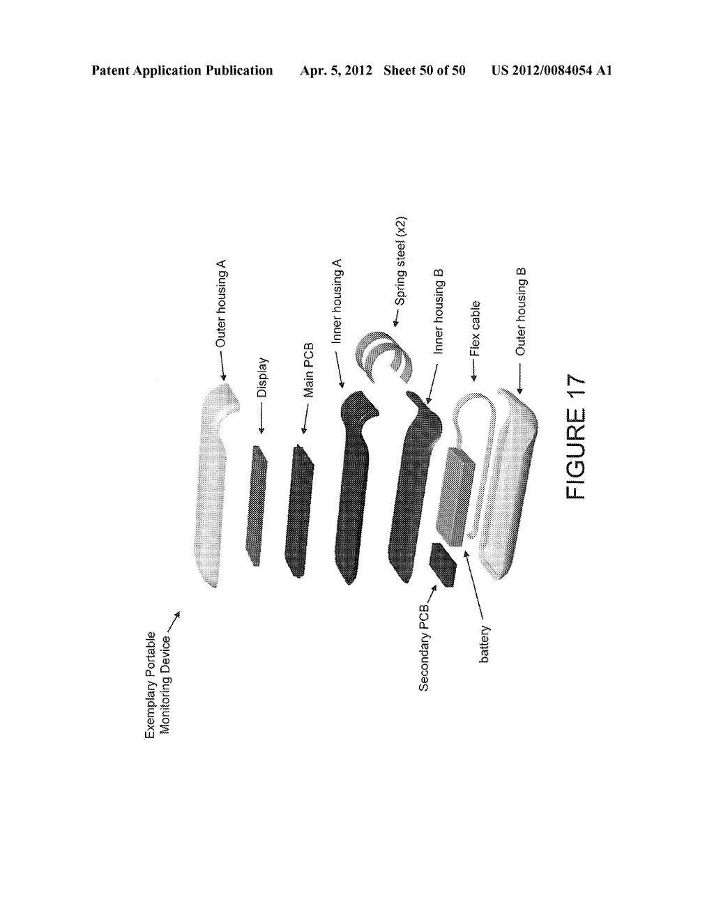 PORTABLE MONITORING DEVICES AND METHODS OF OPERATING SAME - diagram, schematic, and image 51