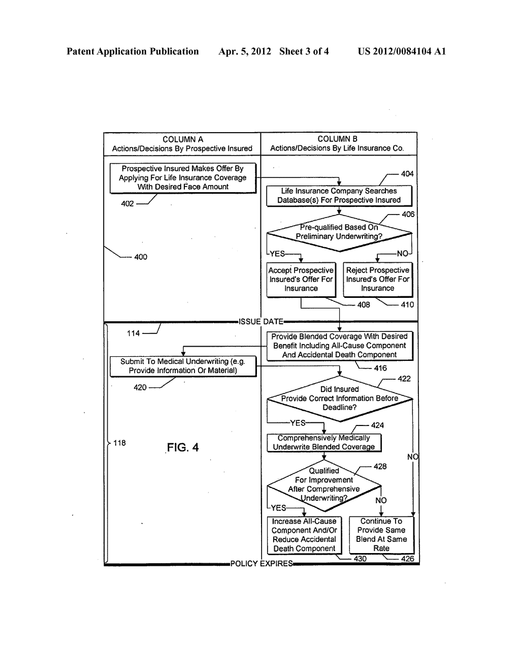 SYSTEM AND METHOD FOR SELLING INSURANCE USING RAPID DECISION TERM - diagram, schematic, and image 04