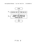 Recording medium storing decision tree generating program, decision tree     generation method and decision tree generating apparatus diagram and image