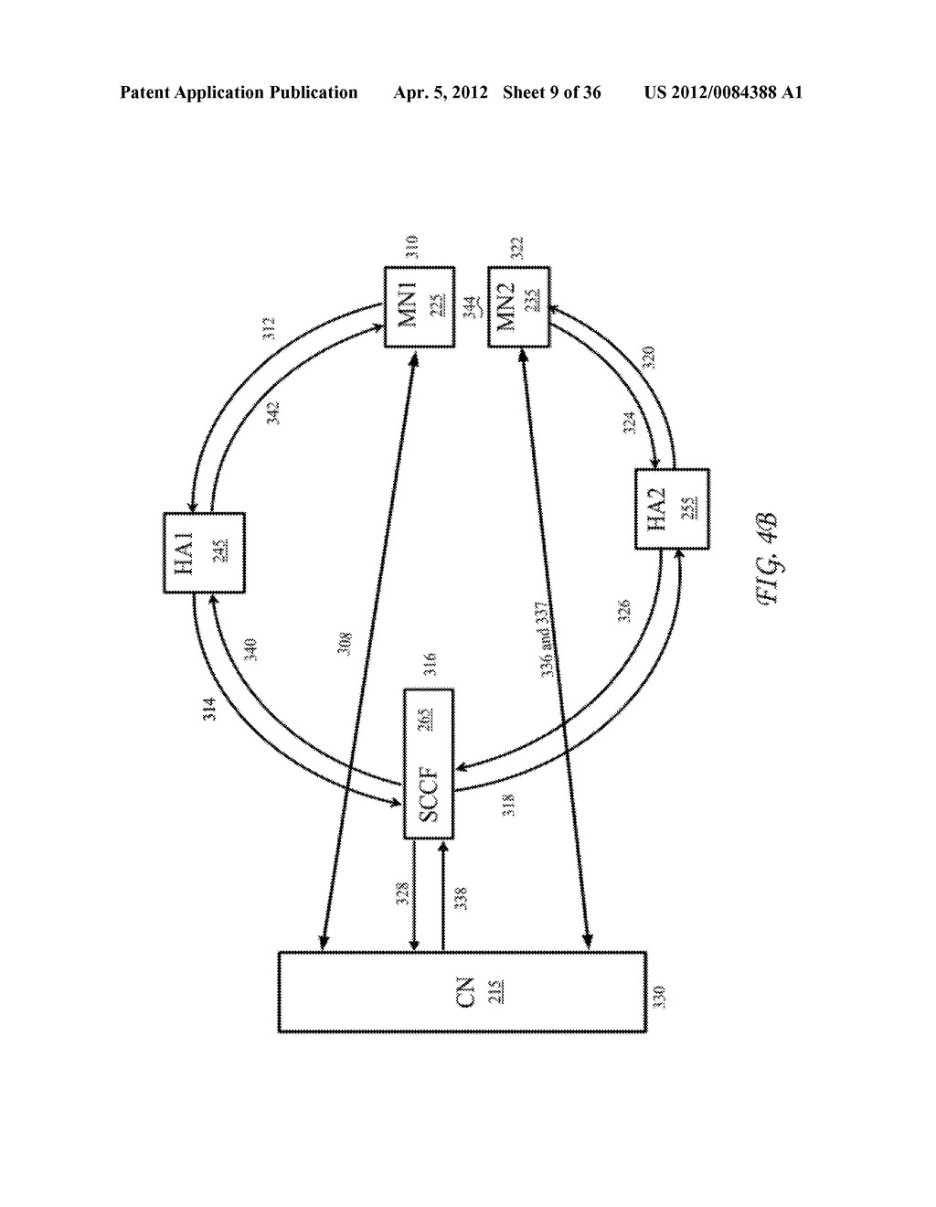 INTER UE TRANSFER BETWEEN MOBILE INTERNET PROTOCOL CLIENTS - diagram, schematic, and image 10