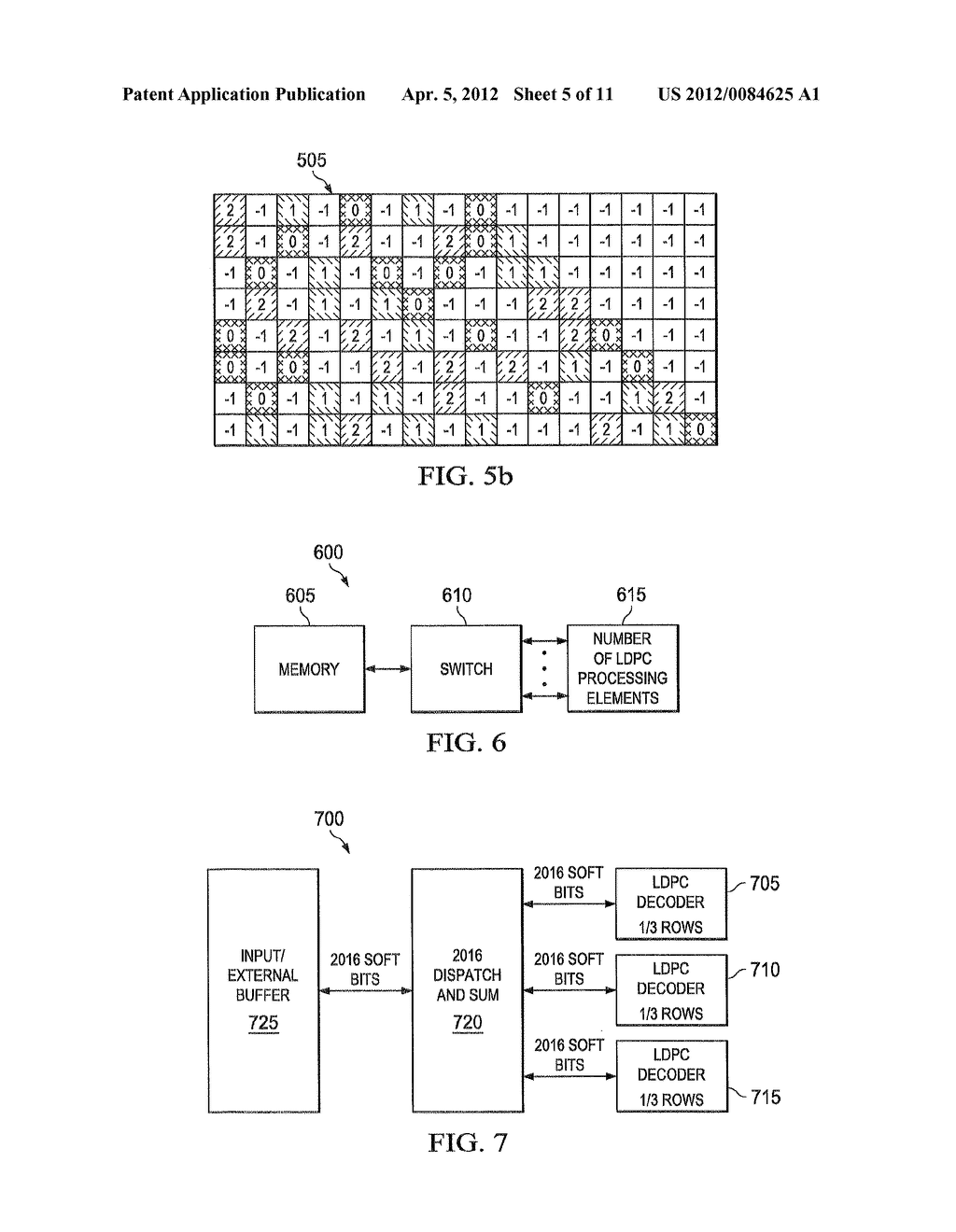 APPARATUS AND METHOD FOR DECODING LDPC CODES IN A COMMUNICATIONS SYSTEM - diagram, schematic, and image 06