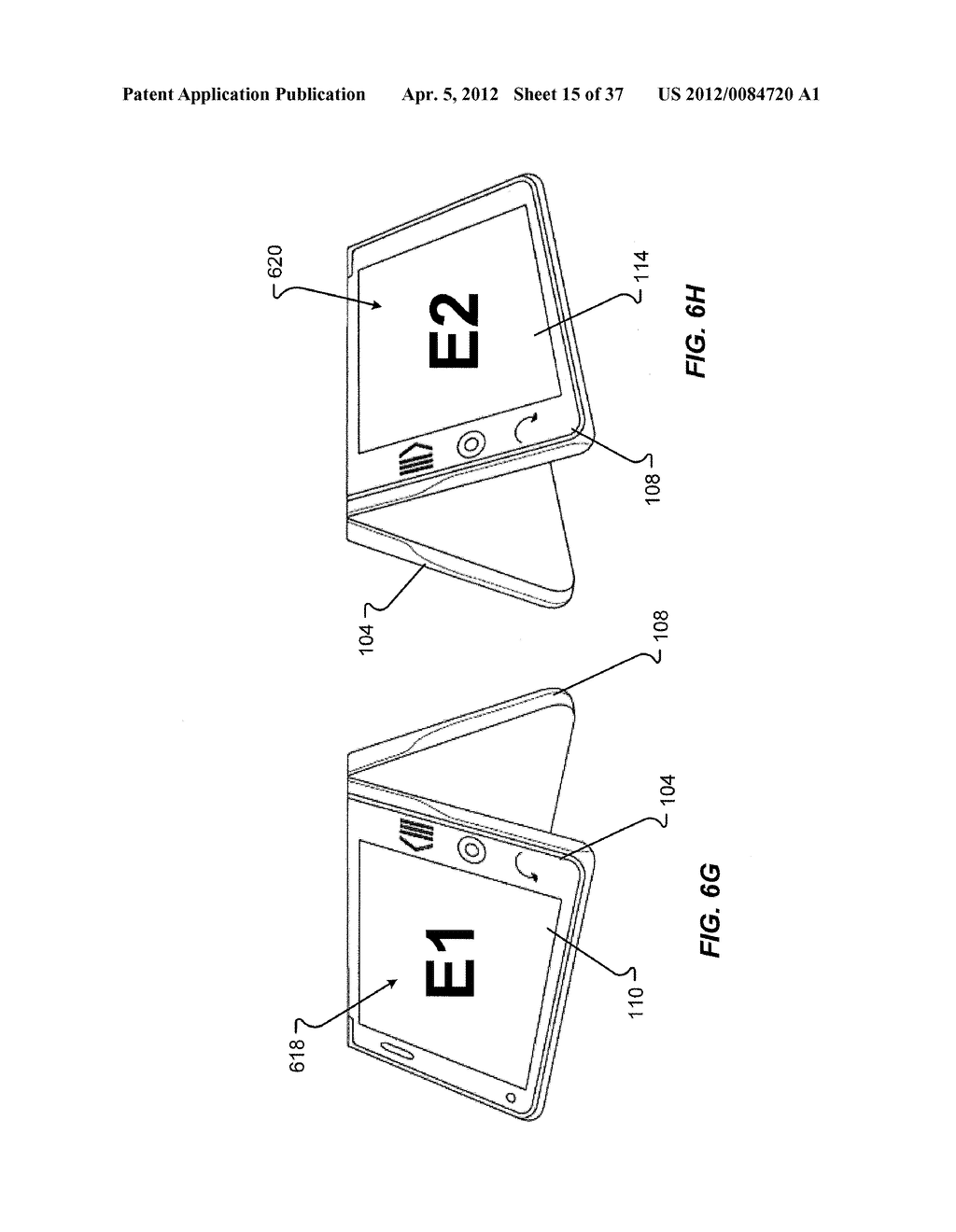 MANAGING EXPOSE VIEWS IN DUAL DISPLAY COMMUNICATION DEVICES - diagram, schematic, and image 16