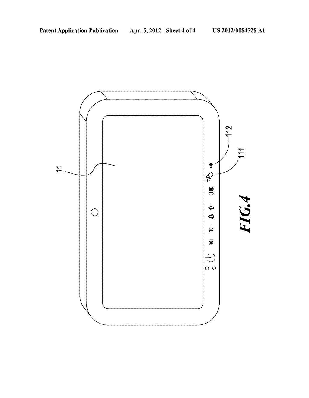 BUTTON CONTROL SYSTEM FOR MEDICAL TOUCH SCREEN AND METHOD THEREOF - diagram, schematic, and image 05