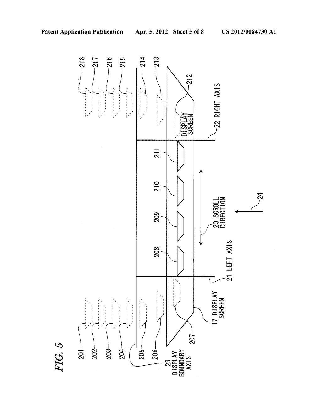 ELECTRONIC APPARATUS, ICON DISPLAY METHOD, AND PROGRAM FOR ELECTRONIC     APPARATUS - diagram, schematic, and image 06