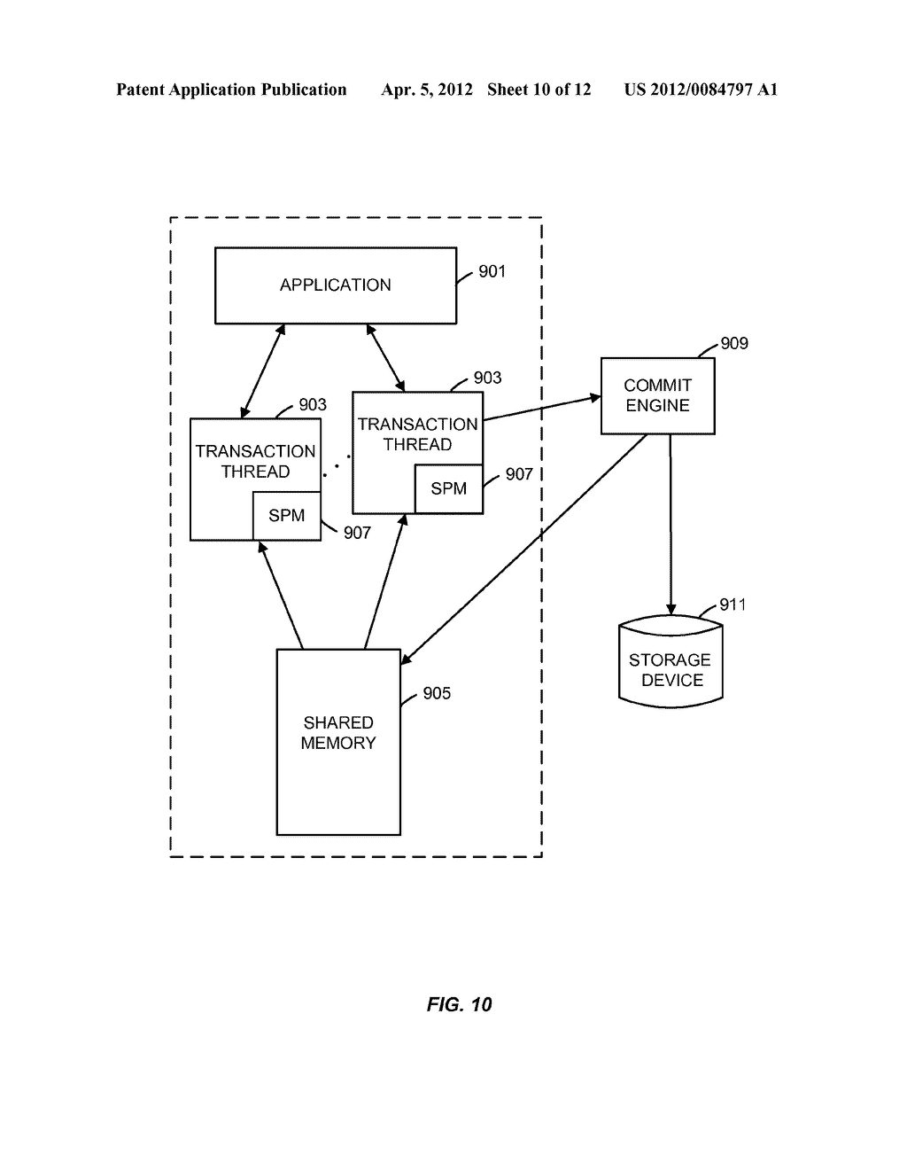 TRANSACTION IN MEMORY OBJECT STORE - diagram, schematic, and image 11