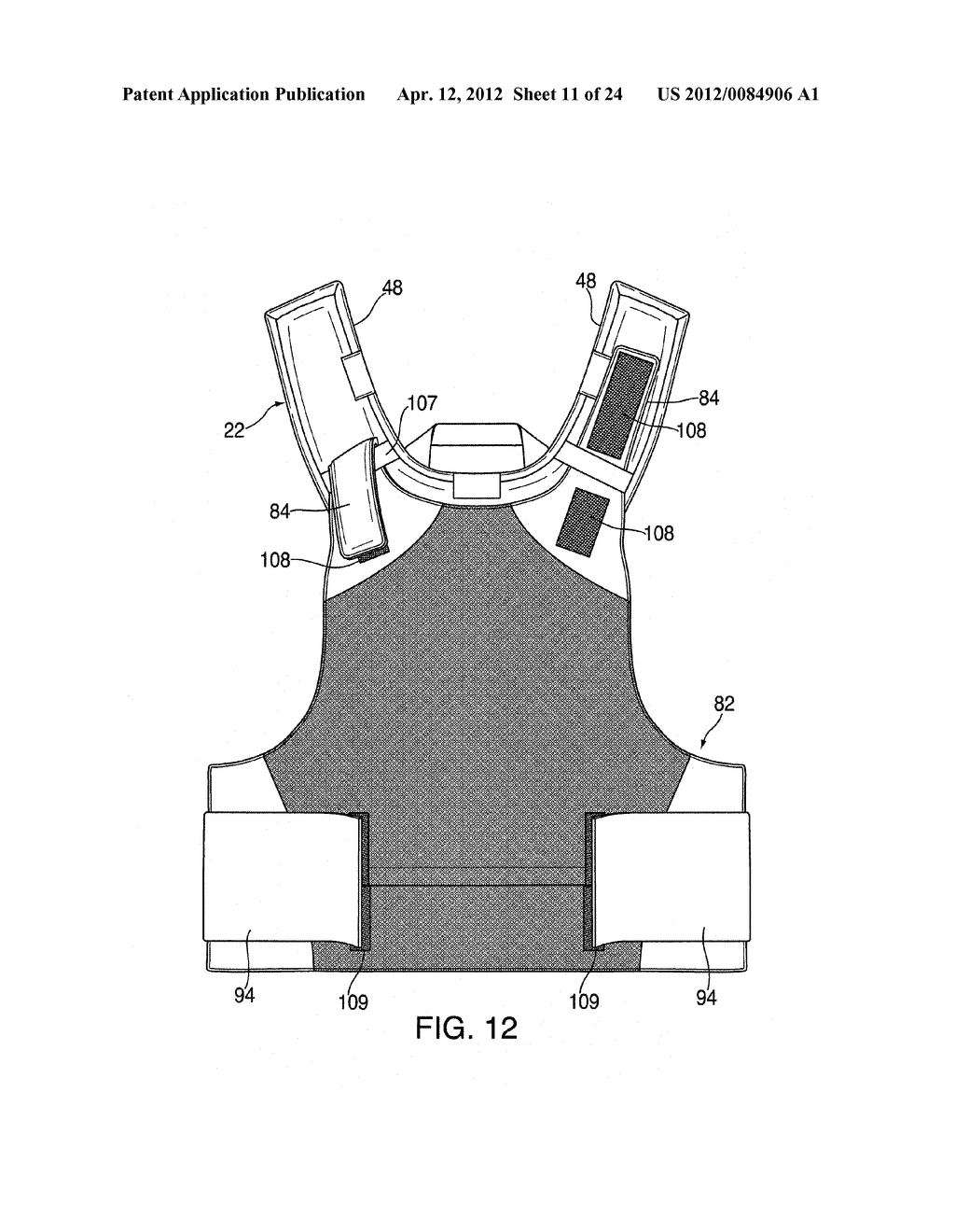 Modular and Scalable Soldier's Garment - diagram, schematic, and image 12