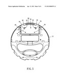 MOBILE ROBOTIC VACUUM CLEANER WITH A DETACHABLE ELECTRICAL FAN diagram and image