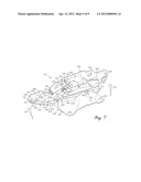 HOOD HINGE ASSEMBLY FOR VEHICLE diagram and image