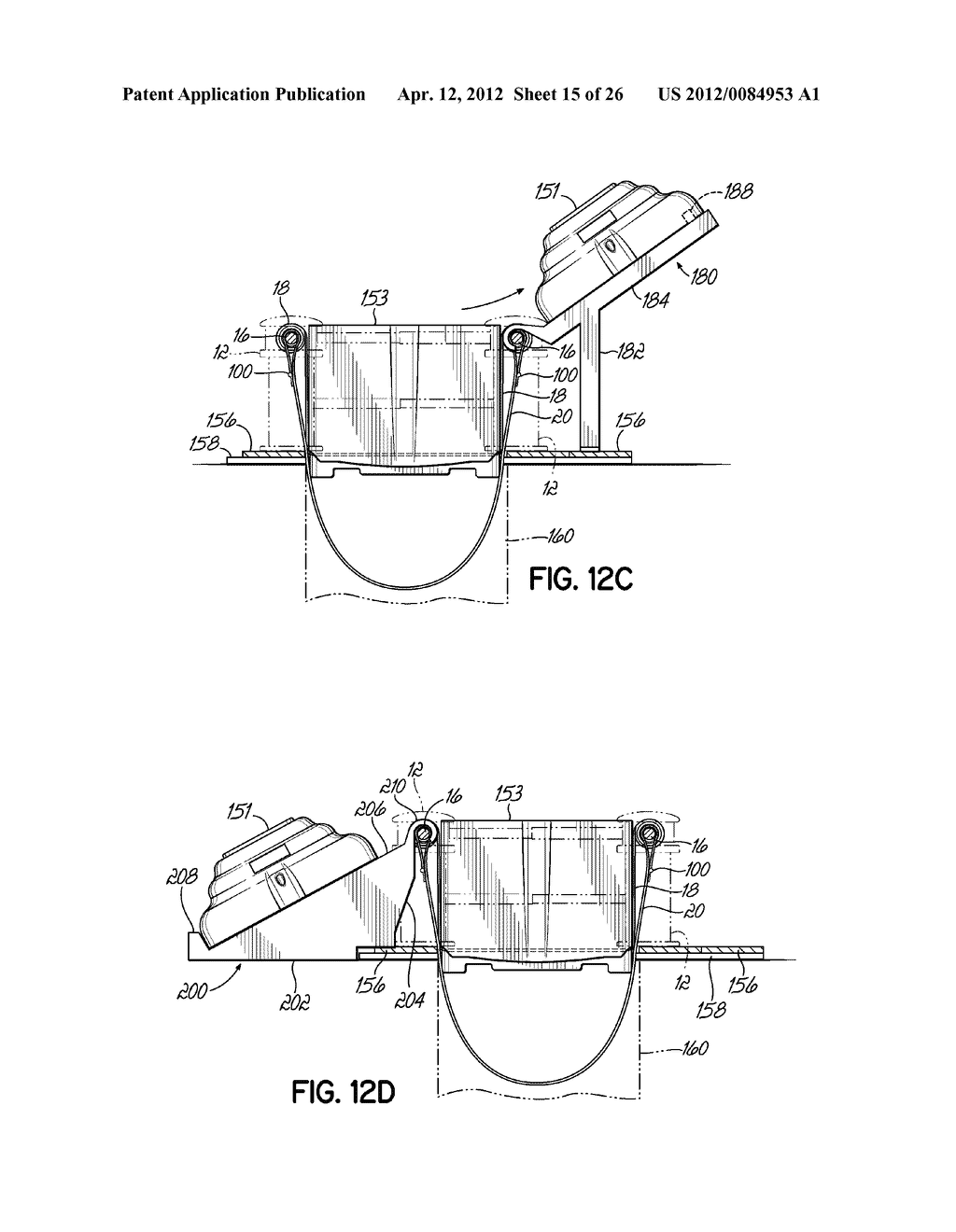 UNIVERSAL CASKET AND VAULT LIFTING AND LOWERING DEVICE - diagram, schematic, and image 16