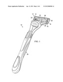 CARTRIDGES AND RAZORS WITH TRIMMING WING diagram and image