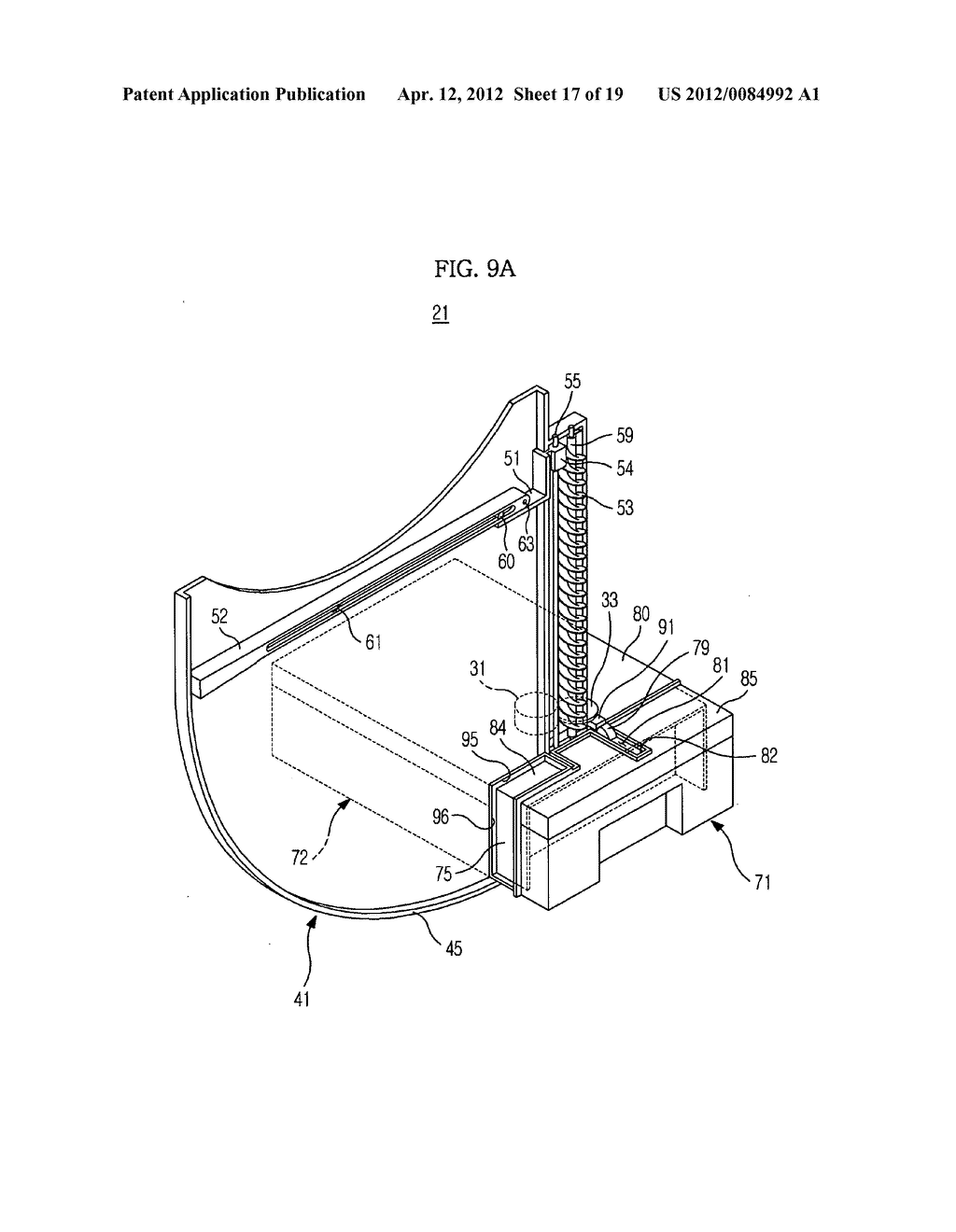 Clothes dryer and lint cleaning device thereof - diagram, schematic, and image 18