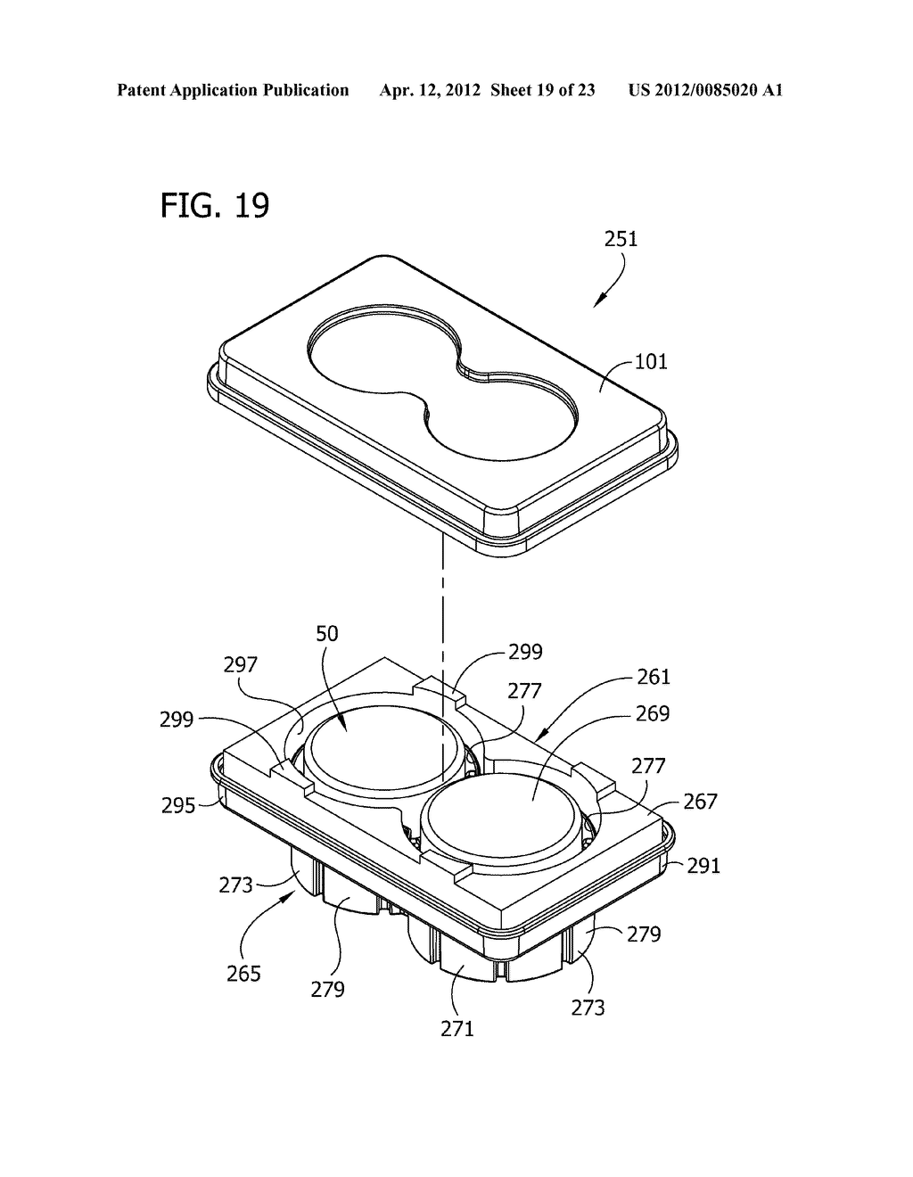 PEST CONTROL APPARATUS AND SYSTEM HAVING AN ELECTROMAGNETIC ATTRACTING OR     REPELLING DEVICE AND HOUSING THEREFOR - diagram, schematic, and image 20