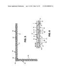 Footer structures and methods, and panel and wall structures using such     footer structures diagram and image