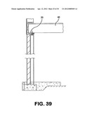 Footer structures and methods, and panel and wall structures using such     footer structures diagram and image