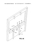 Footer structures and methods, and panel and wall structures using such     footer structures diagram and image