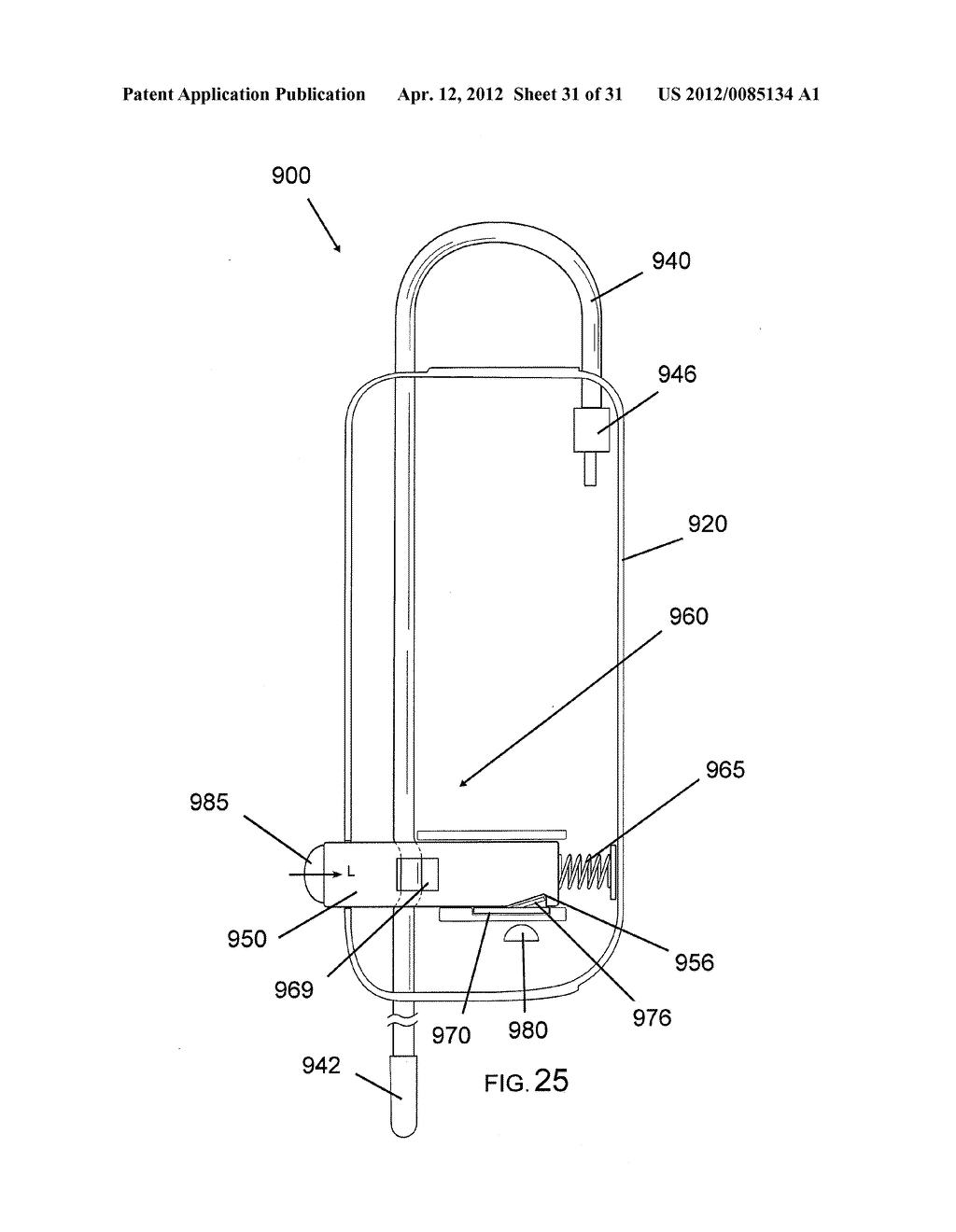 ADJUSTABLE CABLE SECURITY DEVICE - diagram, schematic, and image 32