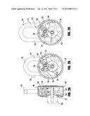 LATCHING ARRANGEMENTS FOR A PADLOCK diagram and image