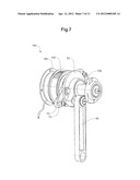 DEVICE AND METHOD FOR GENERATING A CONTROLLABLE RECIPROCAL MOVEMENT OF A     MOVEABLE MECHANICAL ELEMENT diagram and image