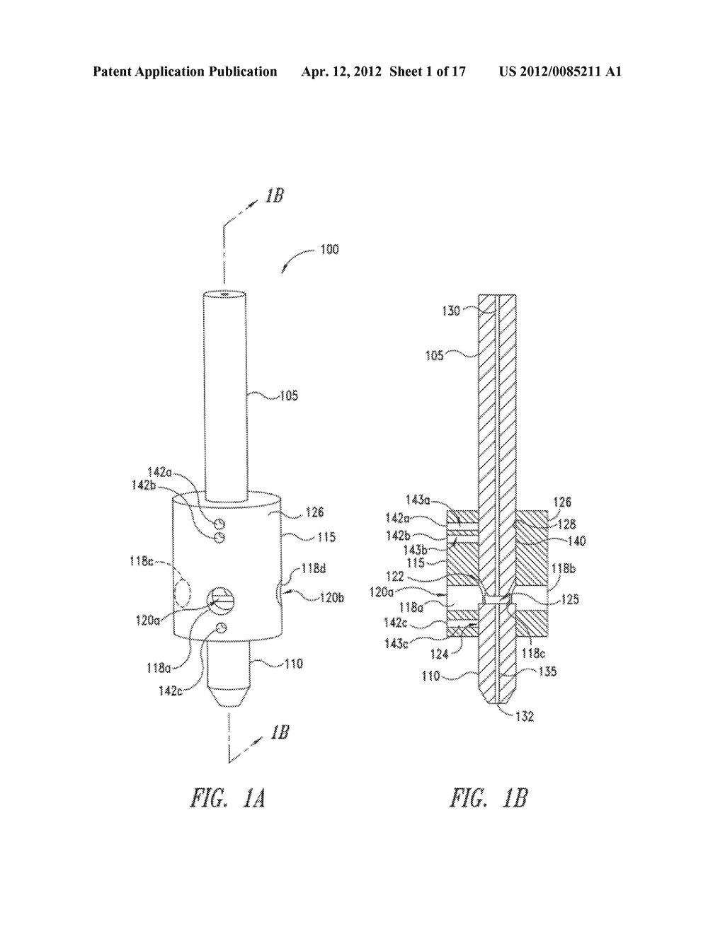 PIERCING AND/OR CUTTING DEVICES FOR ABRASIVE WATERJET SYSTEMS AND     ASSOCIATED SYSTEMS AND METHODS - diagram, schematic, and image 02