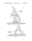 DUAL TOWER SOLAR TRACKER SYSTEM diagram and image