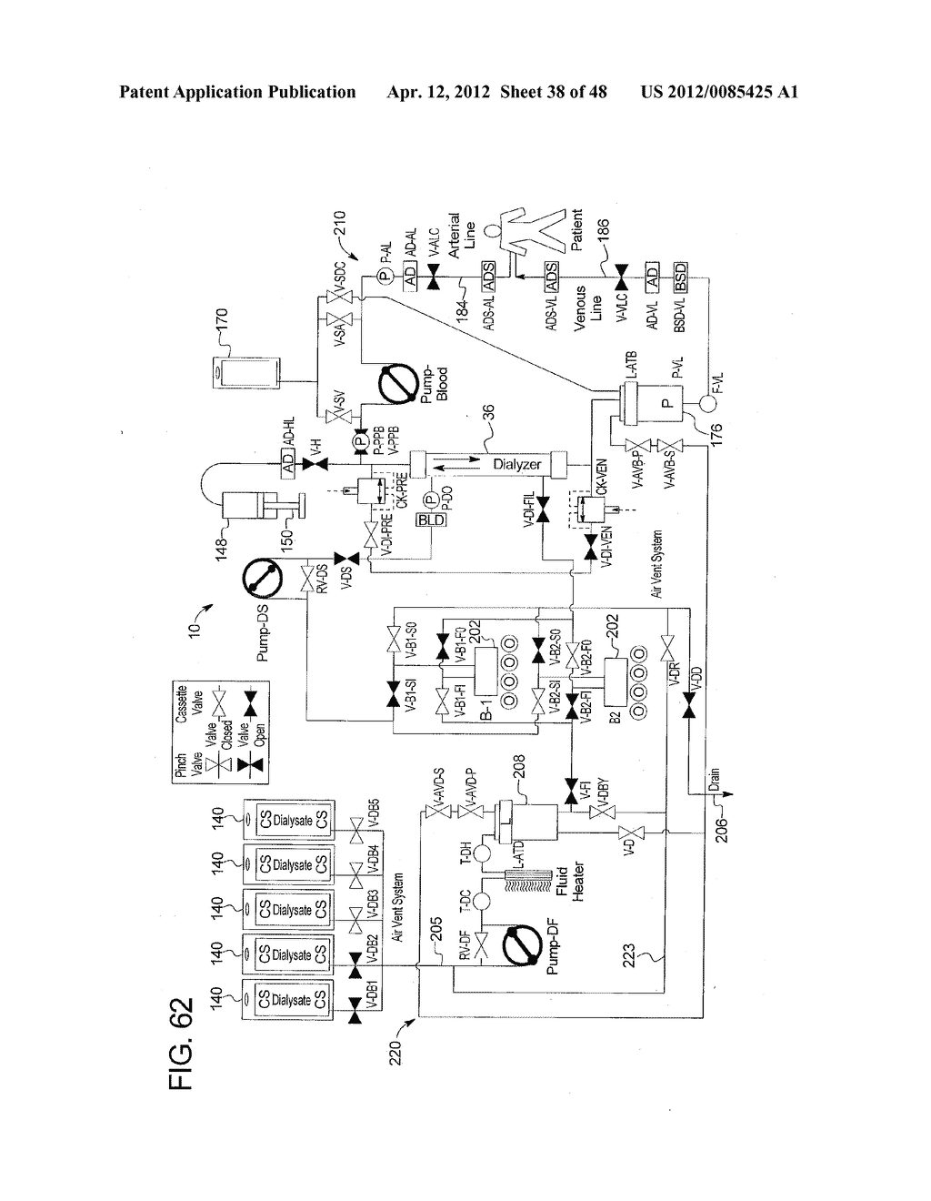 PERSONAL HEMODIALYSIS SYSTEM - diagram, schematic, and image 39