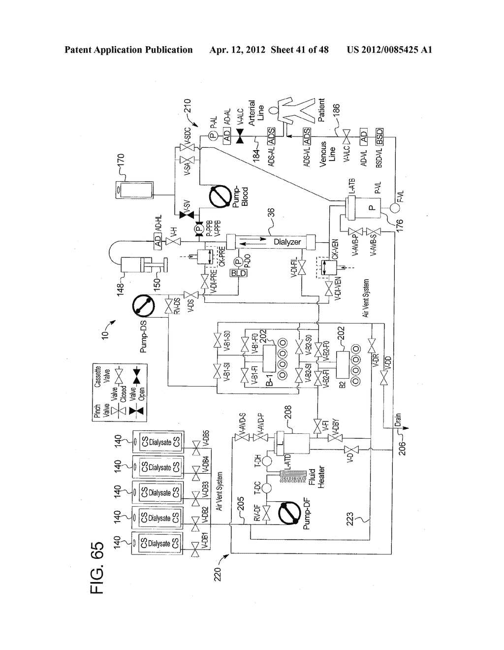 PERSONAL HEMODIALYSIS SYSTEM - diagram, schematic, and image 42