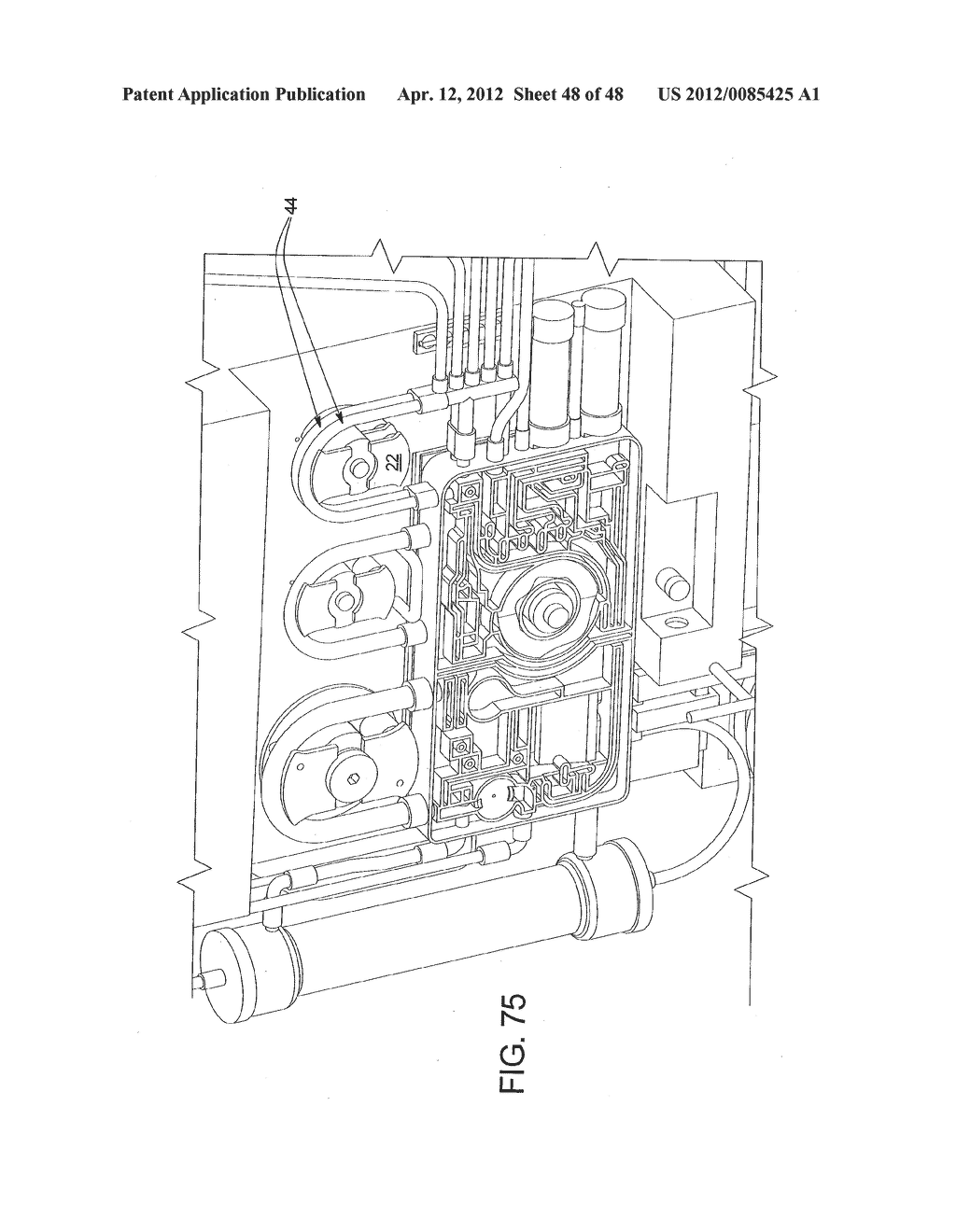 PERSONAL HEMODIALYSIS SYSTEM - diagram, schematic, and image 49