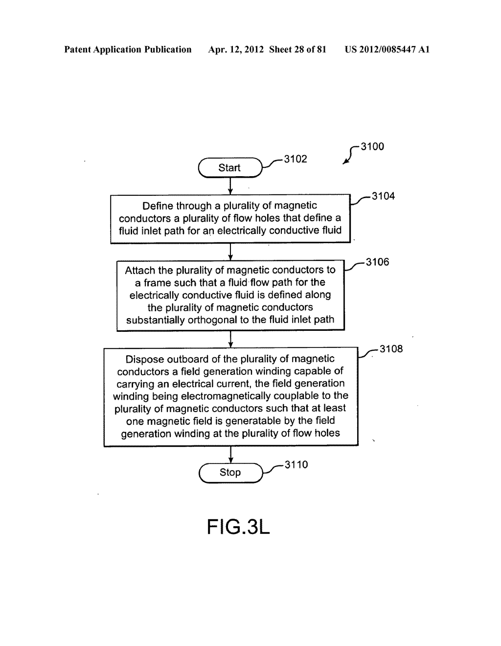 Electromagnetic flow regulator, system and methods for regulating flow of     an electrically conductive fluid - diagram, schematic, and image 29