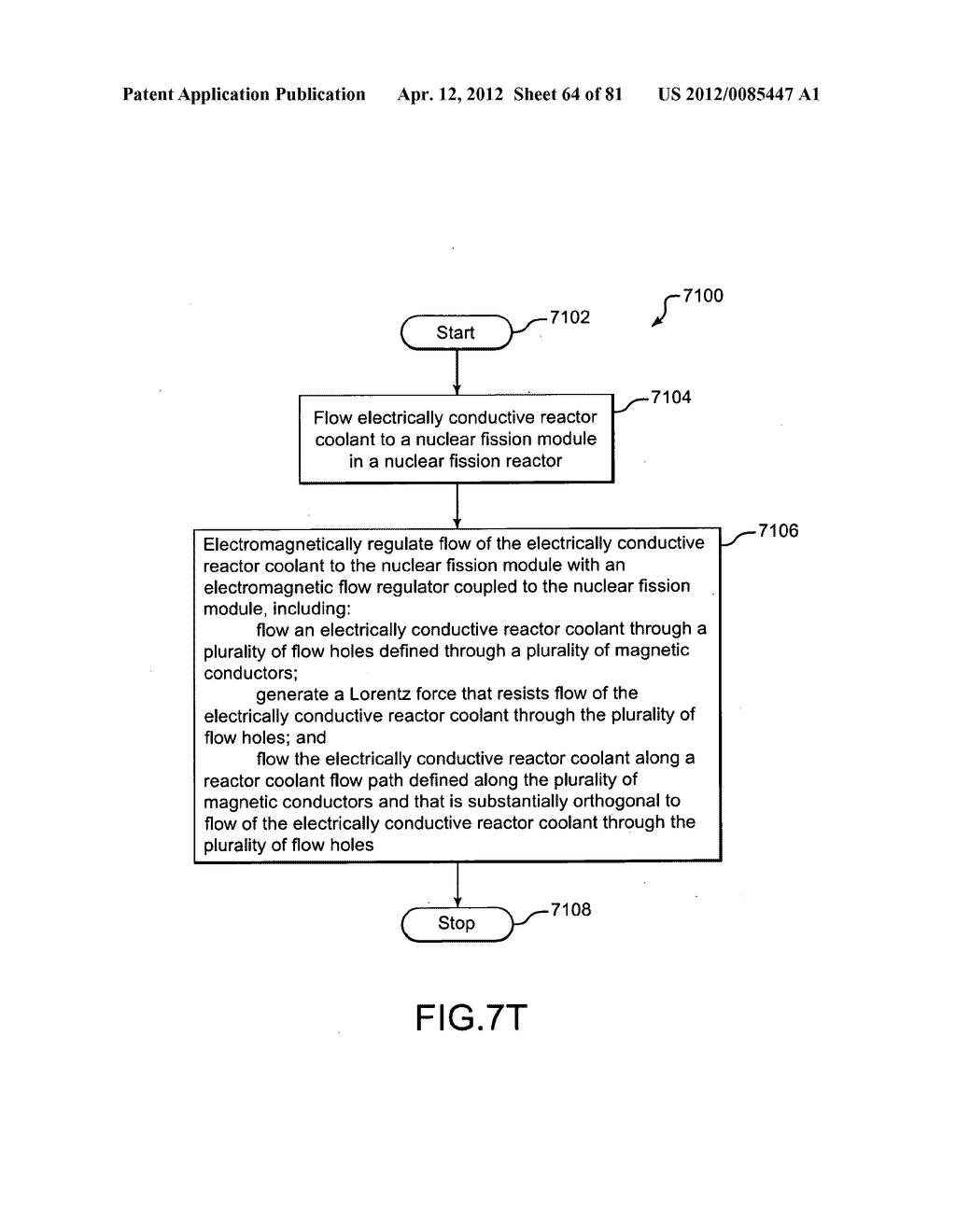 Electromagnetic flow regulator, system and methods for regulating flow of     an electrically conductive fluid - diagram, schematic, and image 65