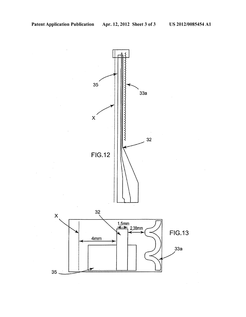 Fluid Transfer Pipe With Corrugated Portion(s) and Method for     Manufacturing Same - diagram, schematic, and image 04