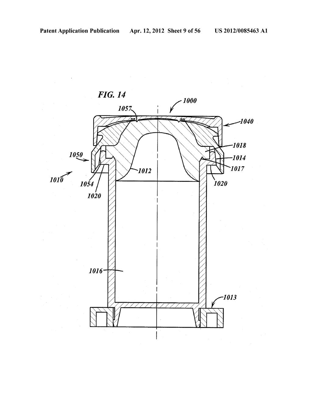 Device with Penetrable and Resealable Portion and Related Method - diagram, schematic, and image 10