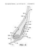 PNEUMATIC TIRE WITH A KNITTED FLIPPER diagram and image