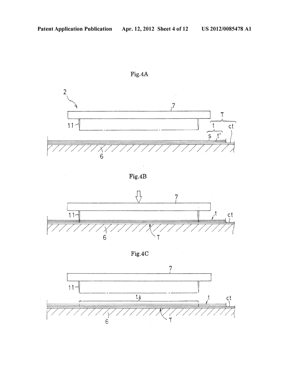 DOUBLE-FACED ADHESIVE TAPE JOINING METHOD AND DOUBLE-FACED ADHESIVE TAPE     JOINING APPARATUS - diagram, schematic, and image 05