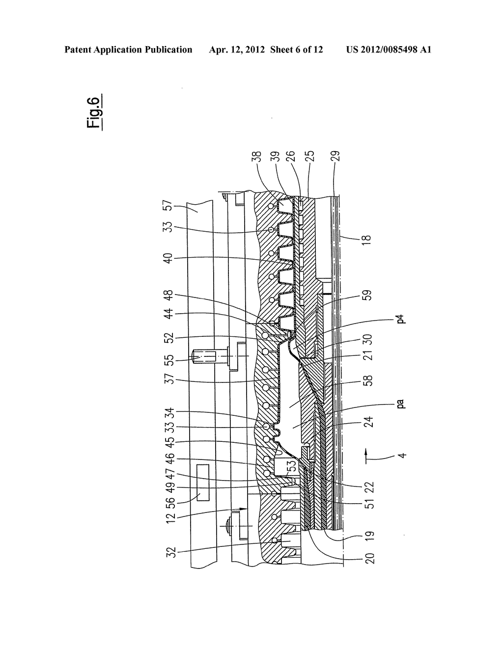 Apparatus for continuously producing a compound pipe comprising a pipe     socket - diagram, schematic, and image 07