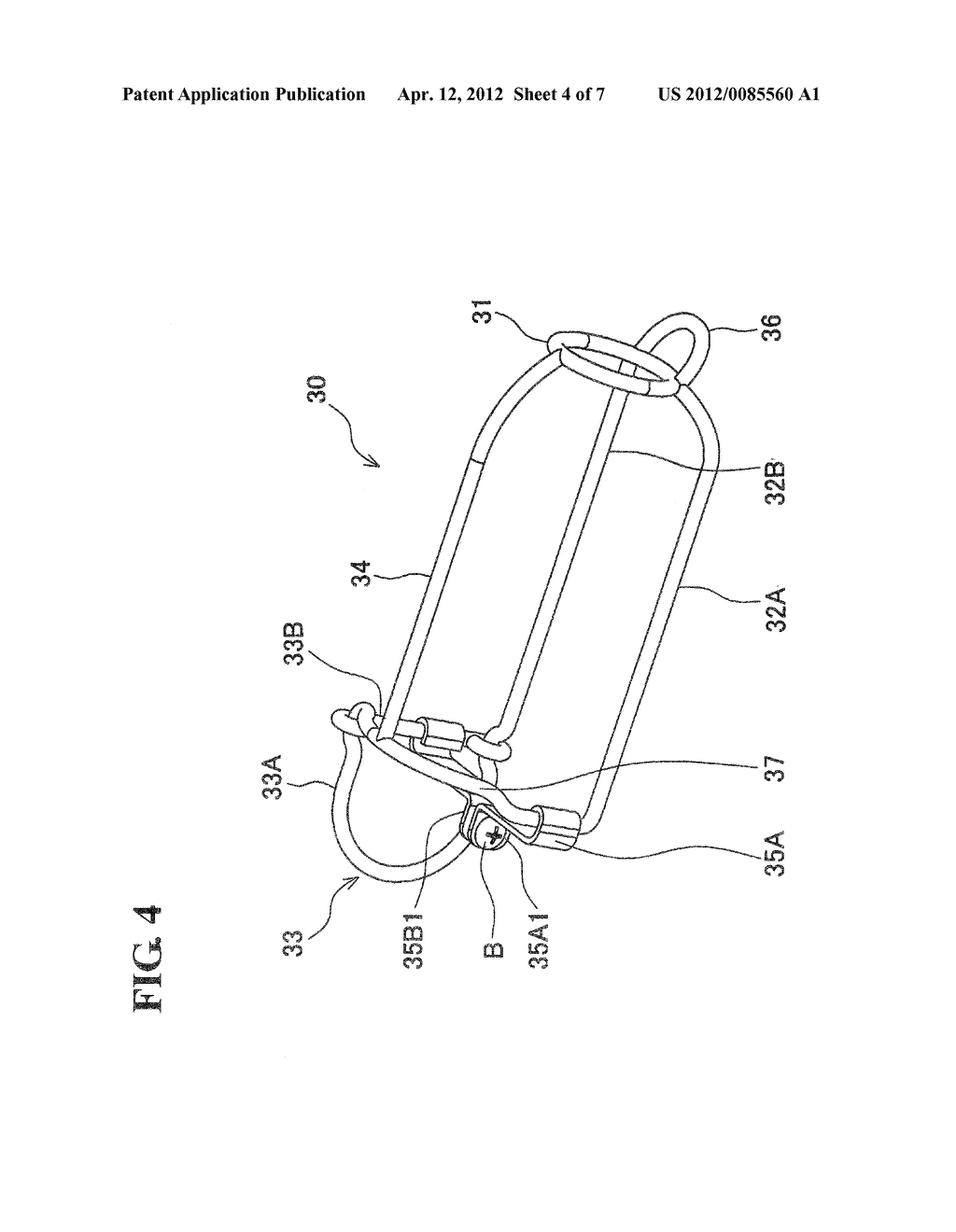 ELECTRIC POWER TOOL SUSPENDING ATTACHMENT AND ELECTRIC POWER TOOL EQUIPPED     WITH THE SAME - diagram, schematic, and image 05