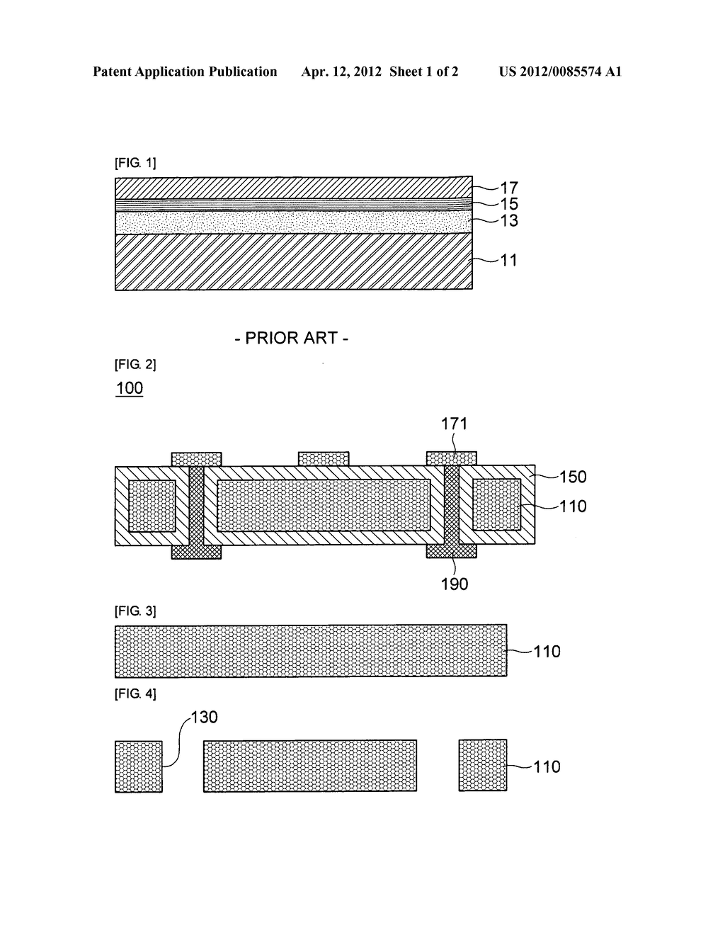 Heat radiating substrate and method of manufacturing the same - diagram, schematic, and image 02