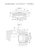 METHOD OF MANUFACTURING CALIPER BODY OF FLOATING-TYPE DISK BRAKE AND THE     CALIPER BODY diagram and image