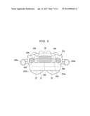 METHOD OF MANUFACTURING CALIPER BODY OF FLOATING-TYPE DISK BRAKE AND THE     CALIPER BODY diagram and image