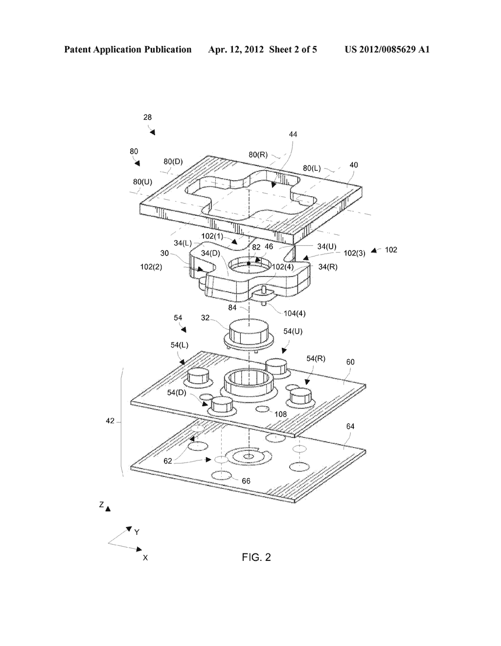 MULTI FUNCTION NAVIGATIONAL SWITCH - diagram, schematic, and image 03